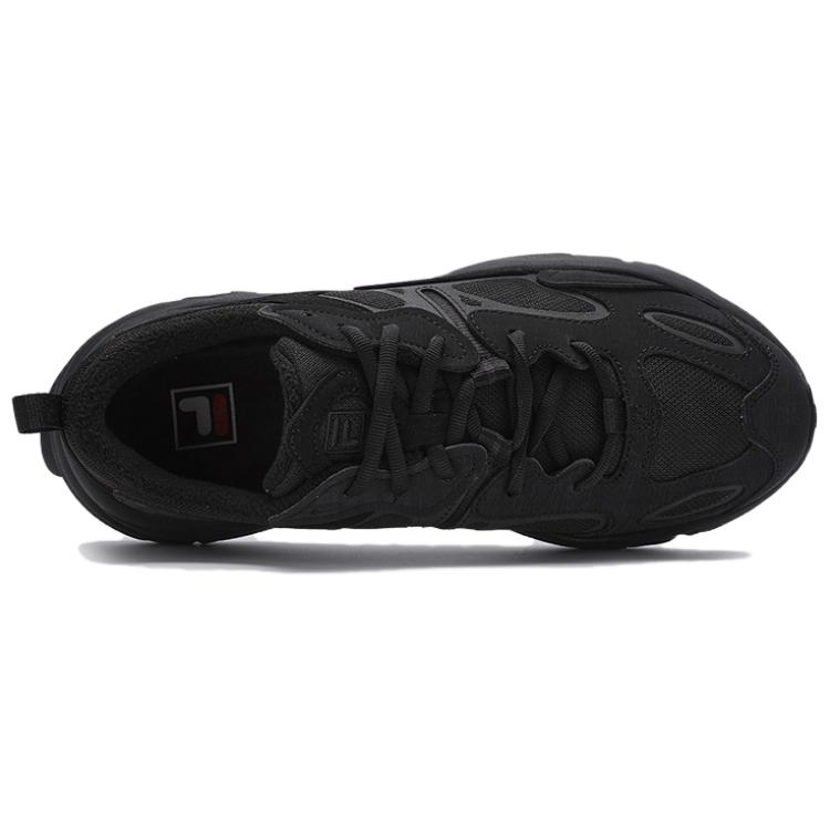 Fila Mars 2 Удобные Универсальные Флисовые Низкие Кроссовки для Бега Мужские кроссовки Черные F12M442124FBK