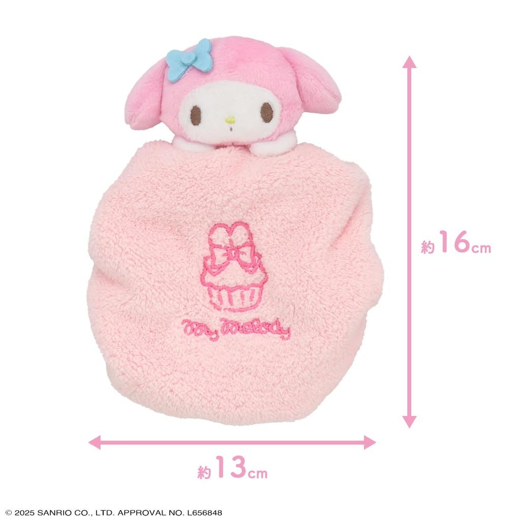Shobido Sanrio Absorbent Hair Tie Adjustable Size for Long Hair (My Melody) (MM46915)