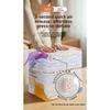 10-1pc Thick Large 3D Vacuum Storage Bags, Dust-Proof Compression Bags for Seasonal Quilts Coats Down Jackets
