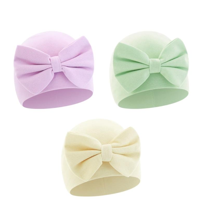 Neugeborenenmütze Poly-Baumwollmischung Sanft zu empfindlicher Haut Perfekt für Fotos und den täglichen Gebrauch