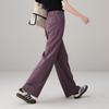 SOFSIL Women's High-Waisted Flowy Wide-Leg Trousers