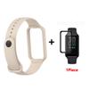 Fashion Silicone WatchStrap For Huami Amazfit Band 7 SmartWatch Band Bracelet Wristband For Amazfit band7 Strap Buckle +film
