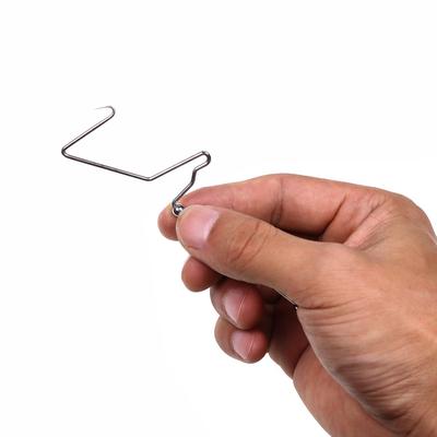 1PCS Edelstahl Fliegen Binden Peitsche Finisher Angeln Fliegen Binden Werkzeug Trocken Fly Nymph Knotting Werkzeuge