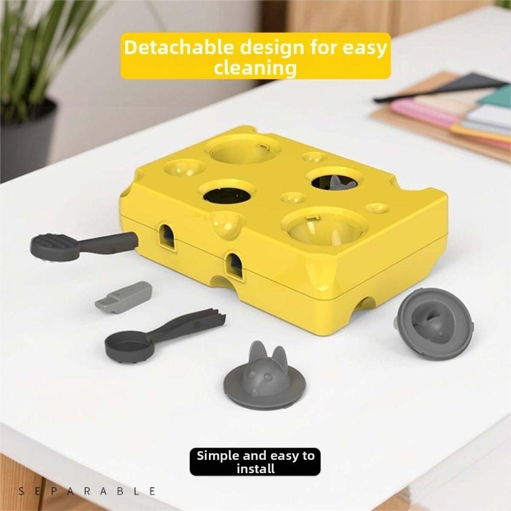 Estimulação Mental Gatos Alimentador Brinquedo Puzzle Alimentação Lenta Dispensador de Comida Treino de Animais de Estimação