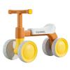 Baby Balance Bike 4-Wheel Walker with No Pedal First Toddler Outdoor Ride-On Toy Kids Birthday Gift for 1-3 Year Olds
