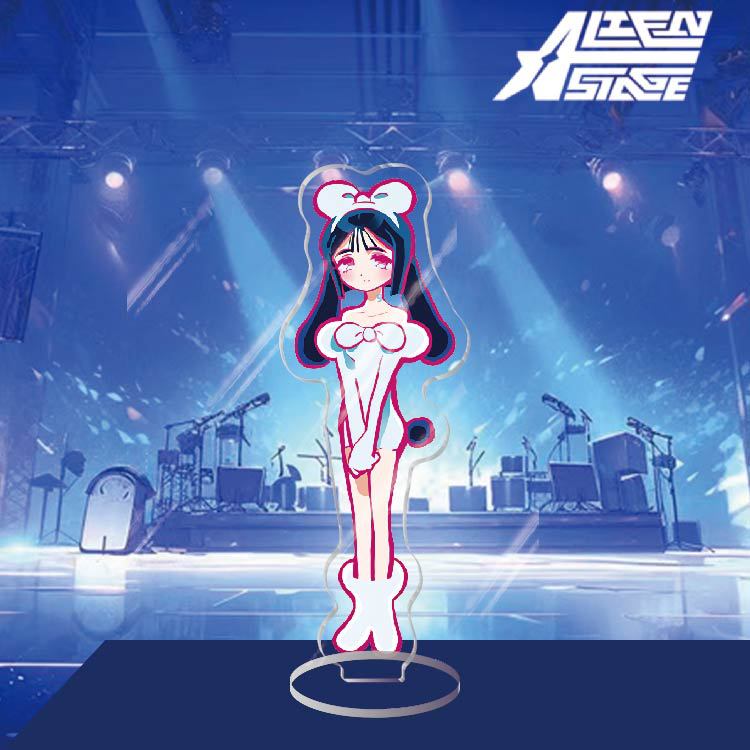 Anime Special-Shaped Stage Peripheral Acrylic Standing Sign Mizisua, Desktop Decoration