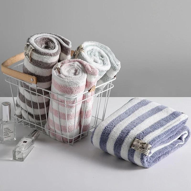 1PC Microfiber Hair Fast Drying Dryer Towel Bath Wrap Hat Quick Cap Turban Dry Quick Drying Lady Household Bath Tools