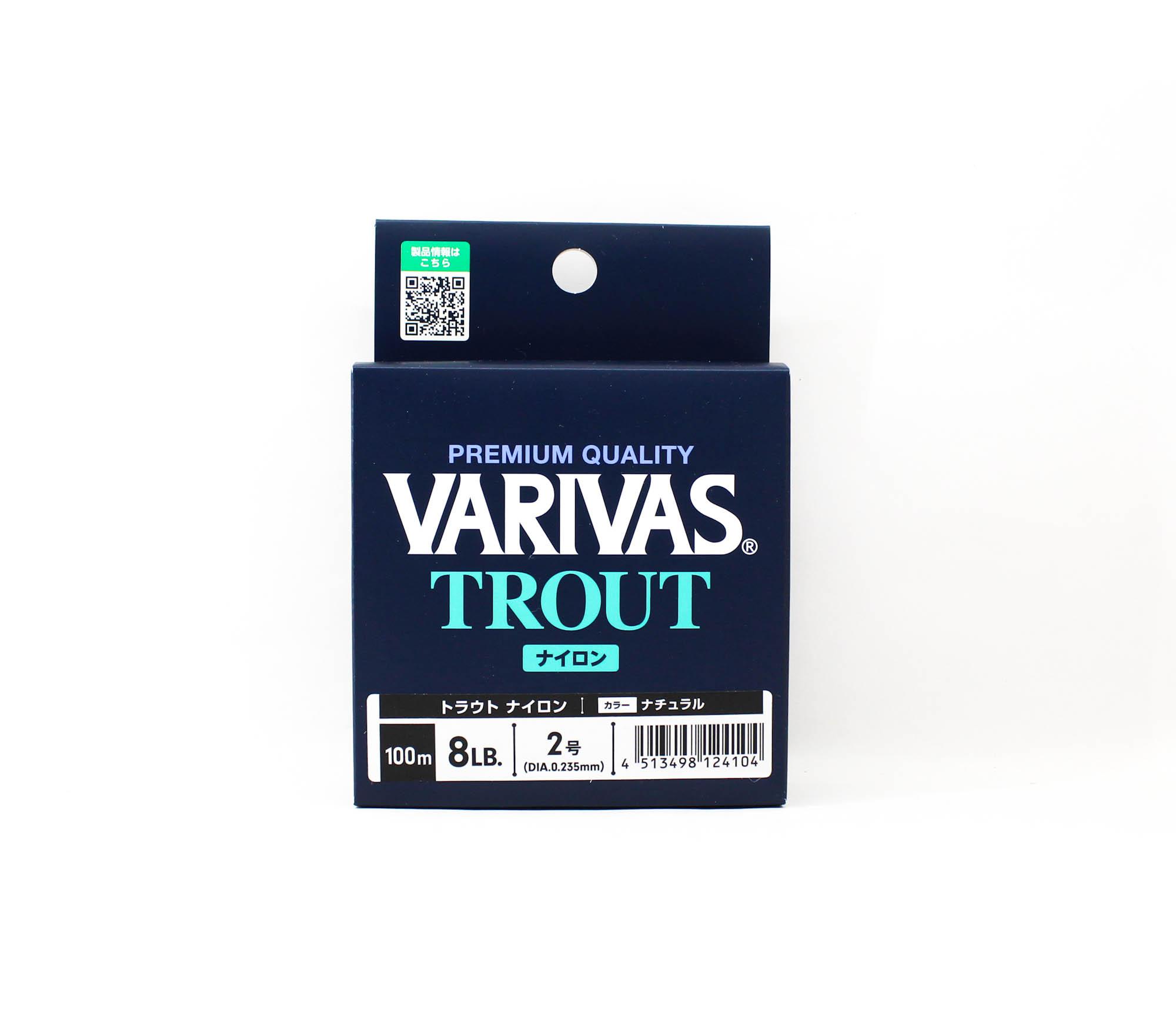 

Varivas Nylon Trout Standard Line Natural 100m 8lb (4104) чистый