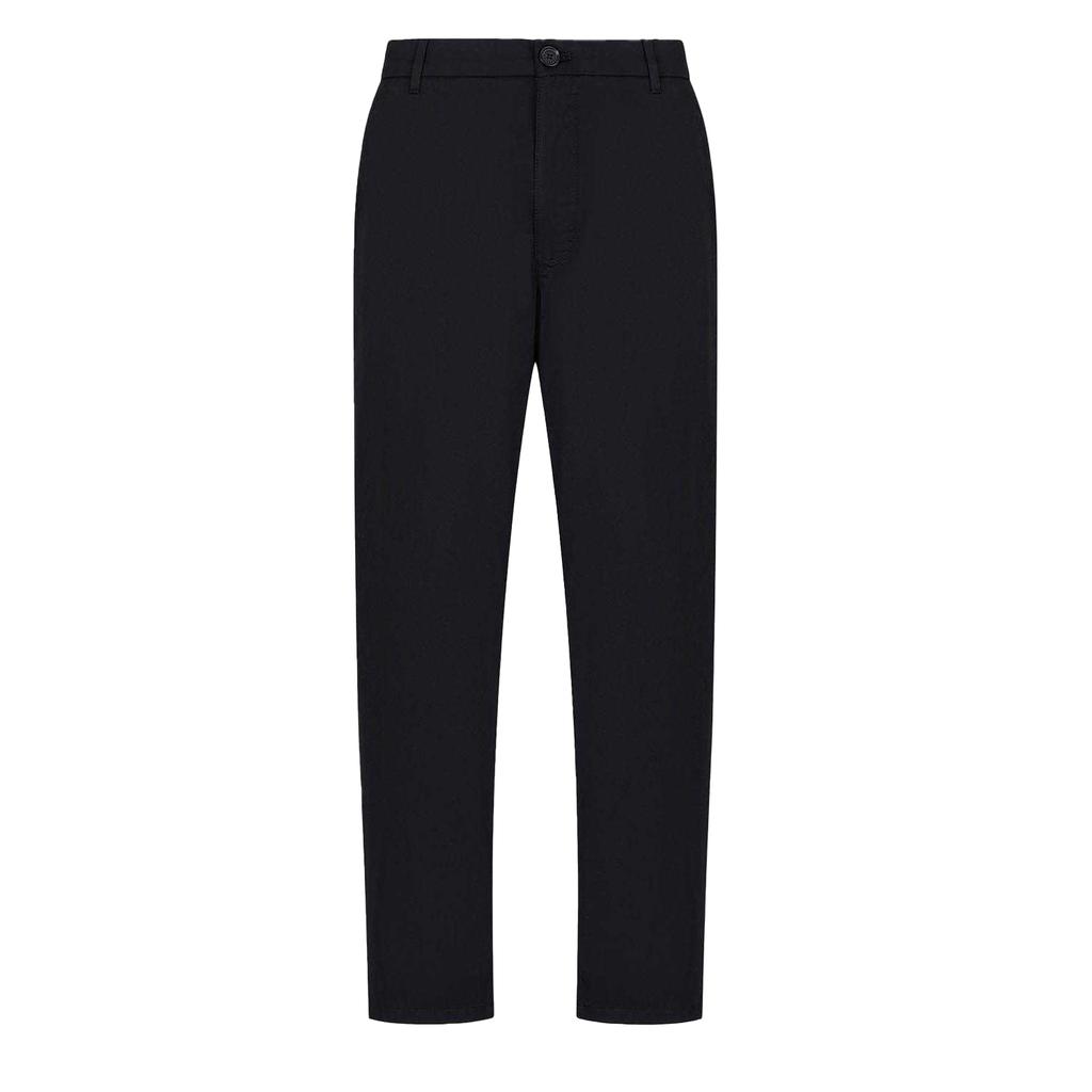 Armani Exchange Mens Plain Trousers