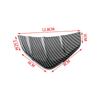 4pcs Universal Carbon Fiber Car Modified Rear Bumper Diffuser Spoiler Black Red ABS Rear Bumper Lip Diffuser Anti-collision
