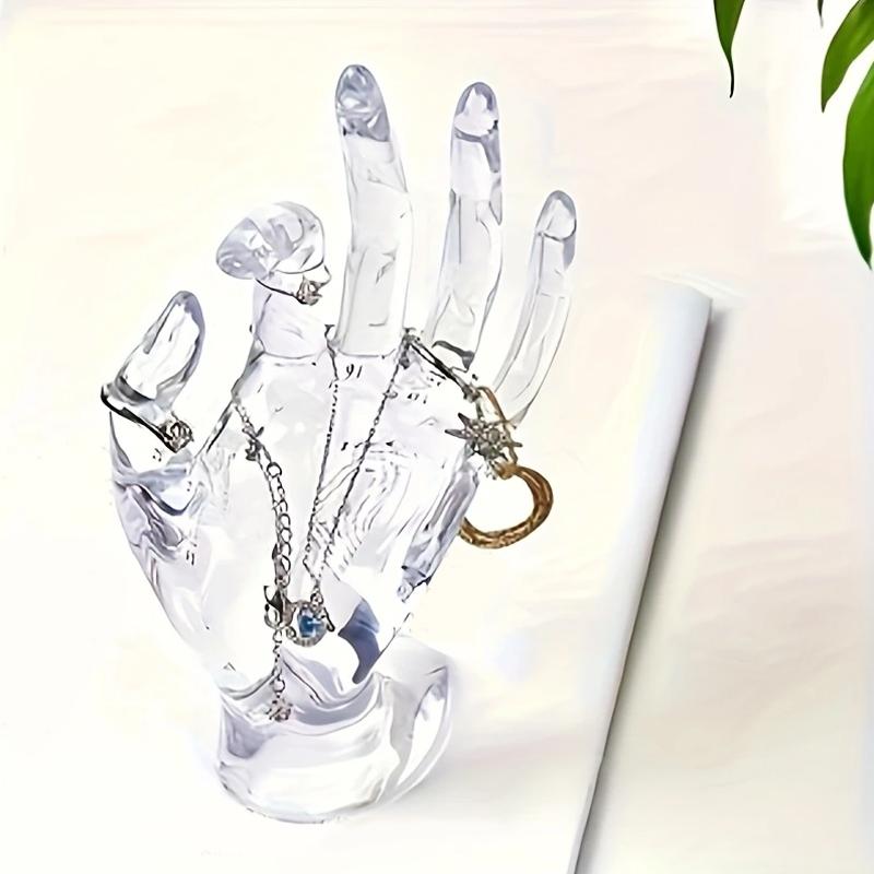 1PC Resin Material Transparent Bracelet Display Exquisite Jewelry Display Stand Home Decoration 16.5x7cm