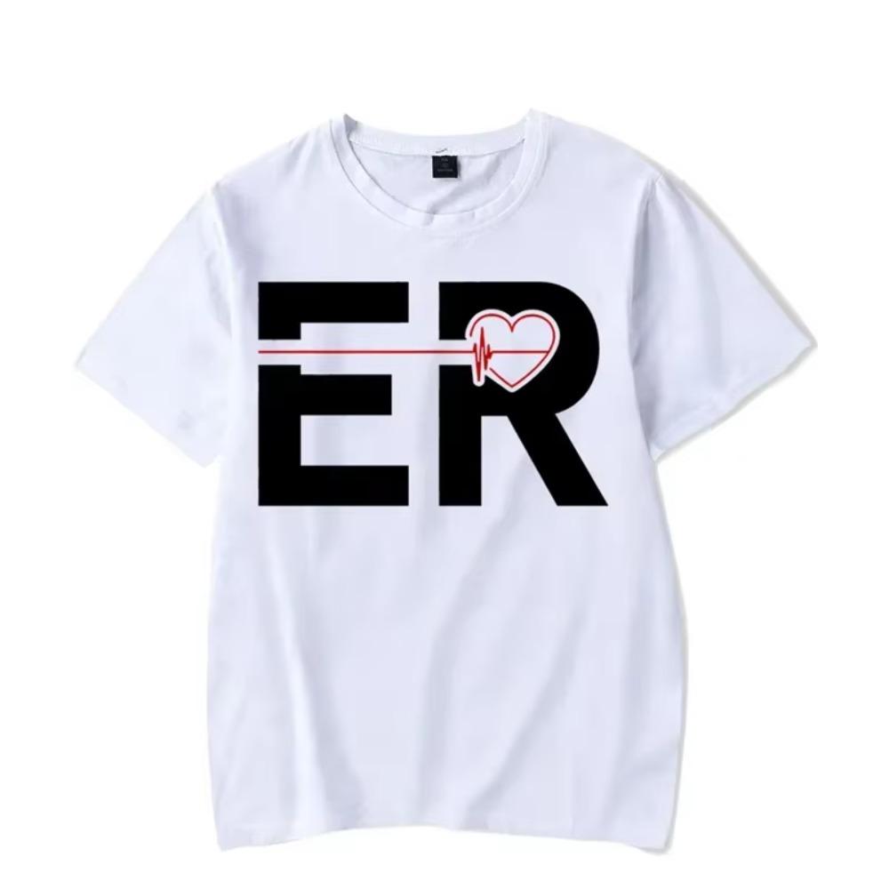 Emergency Room Nurse Shirt Oversized T-shirts Emergency Room Nurse Shirts for Men Women Harajuku T Shirt ER Nurse Vintage Tees