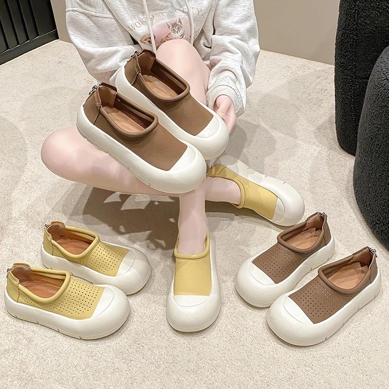 Fashion 2024 Women's Sneakers Fashion Back Zipper Low Top Women Jogging Casual Hot Selling Mixed Color Women's Platform Sports Shoes