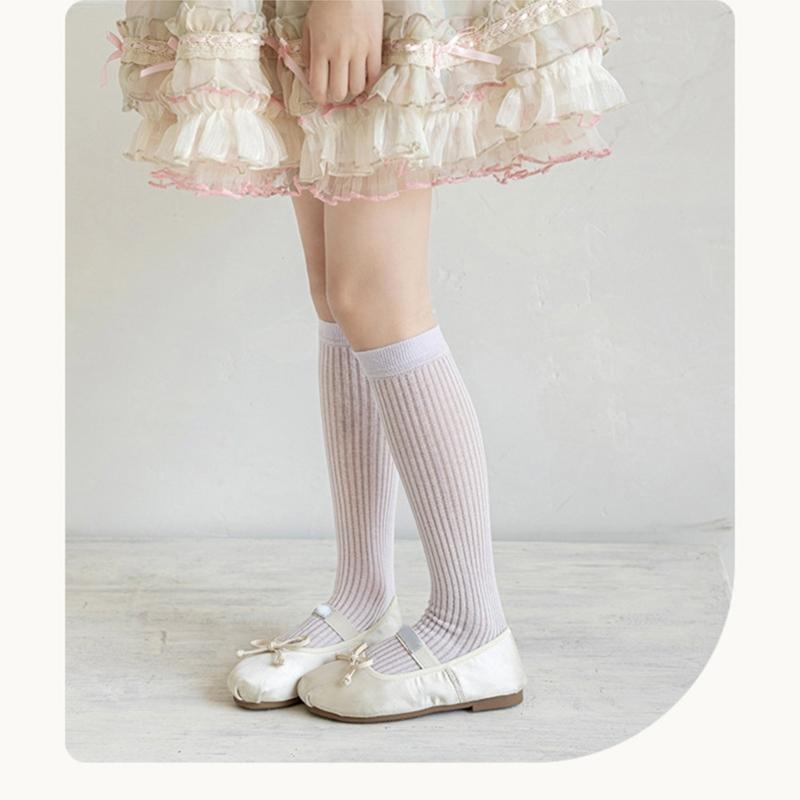 Modische Socken 3-13 Jahre Kinder Mittellange Socken Baumwolle Bequem Kinderstrumpfwaren für die Frühjahr/Sommer-Saison 2025
