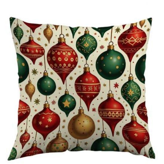 Fundas de almohada navideñas nuevas Fundas de almohada decorativas estampadas para sala de estar Fundas de almohada navideñas nórdicas