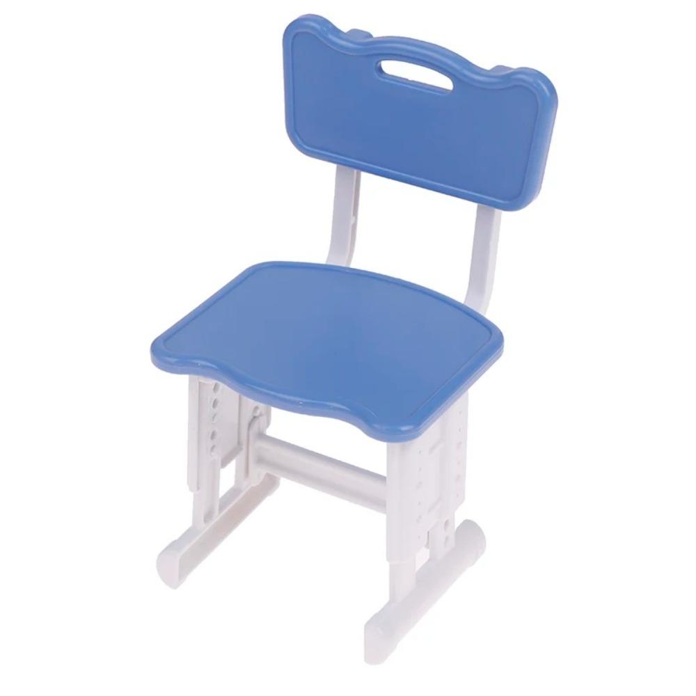 1set Miniature Toy Simulated Dollhouse Desks Dollhouse School Desk  Doll Accessories