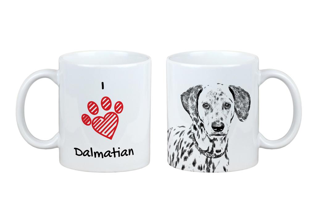 Dalmatian, Carriage Dog, Spotted Coach Dog – Cup with a dog, cute cup with graphics | Art-Dog