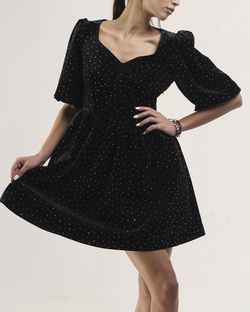 Velvet Dress Espiga 235112 36 Black
