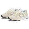New Balance 997H Women Simple Versatile Synthetic Leather Fabric Mid Top Casual Running Shoes Beige CW997HTJ