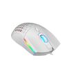 Wired Mouse Hollow Design with 6400DPI Colorful Backlit Ergonomic for Gaming and Working S500 Black
