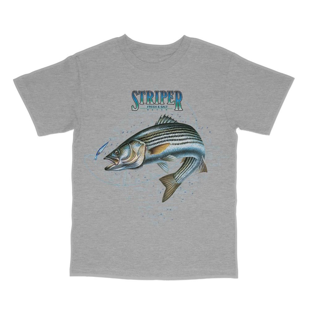 Striper Diamond Mens Fishing T-Shirt Outdoors Tee Fresh And Salt Water 22197hl1 Unisex T-Shirt S