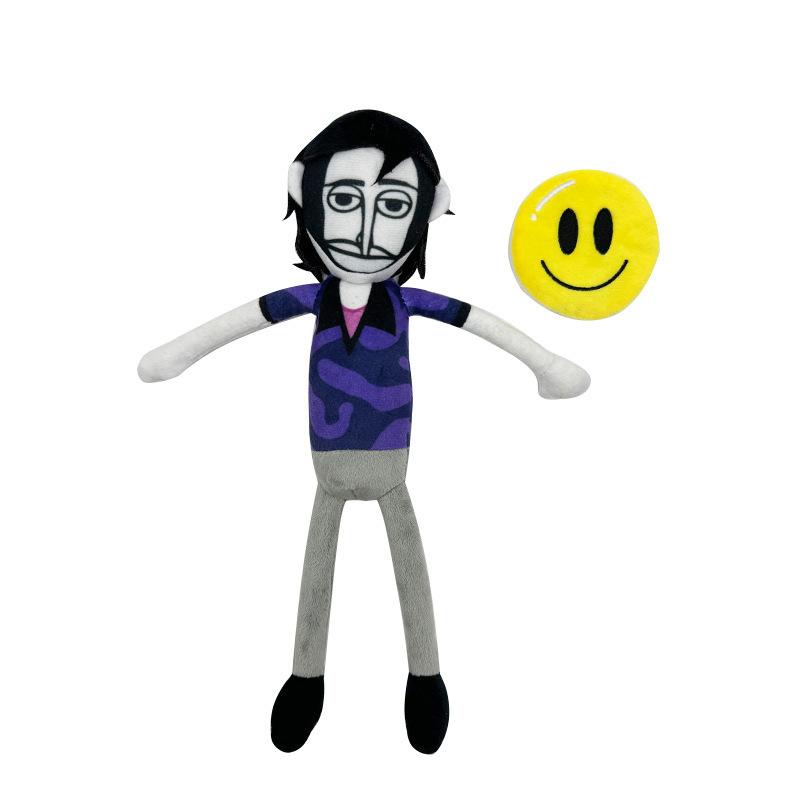 

Incredibox Toys Plush Cartoon Funny Children Birthdays Holidays Gifts Dolls сірий