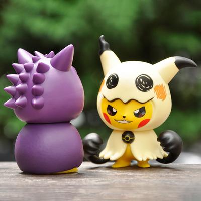 Pokemon Figure Pikachu Cosplay Charizard Model Doll Collectible Toy Gifts Cartoon Kawaii Figurine Statue Anime Figures Ornaments