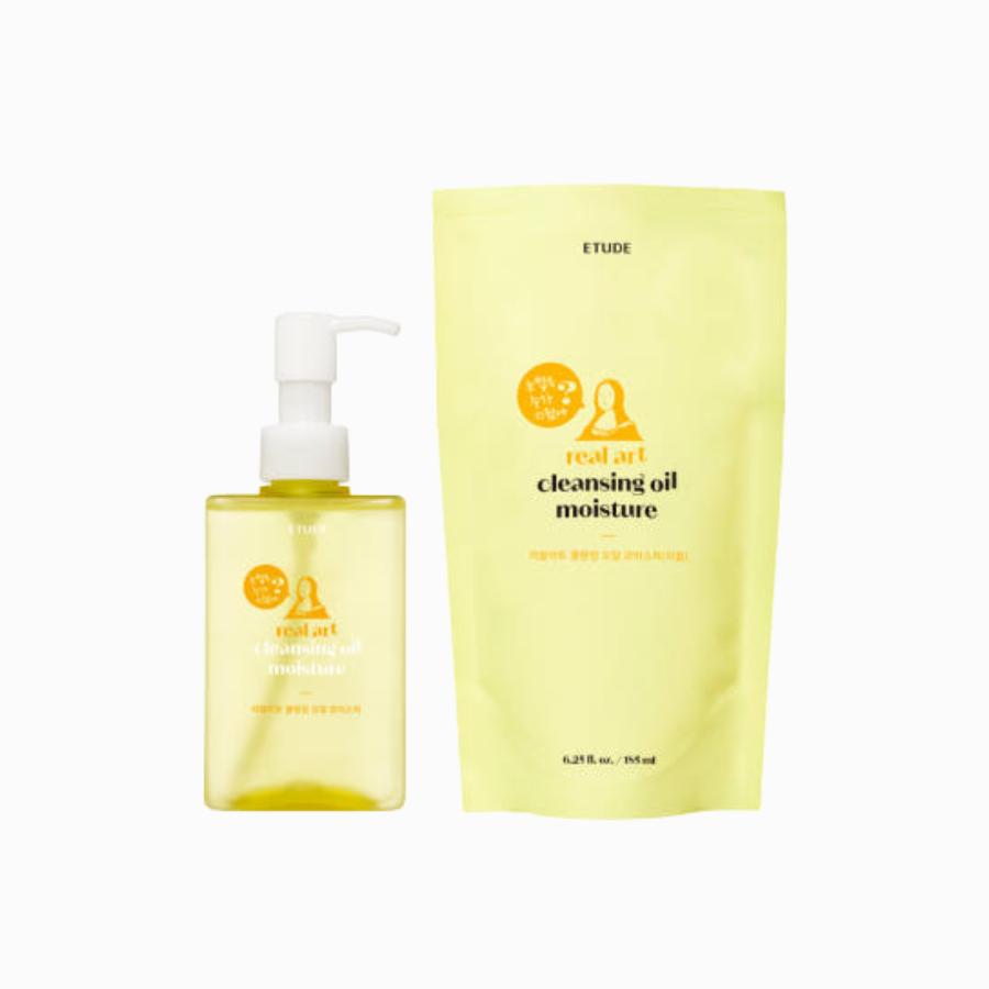 

Etude Real Art Cleansing Oil Moisture & Refill 185ml+185ml