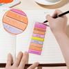 200PCS Page Markers Sticky Note Page Labels Reusable File Index Sticker Tabs Waterproof File Flags Morandi Stickers BQB02