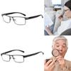Trendy Metal Reading Glasses For Seniors Fashionable Optical Frame 2021 Summer Collection