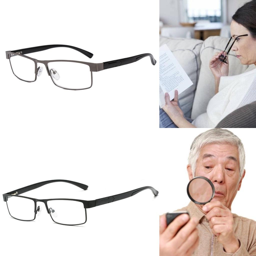 Trendy Metal Reading Glasses For Seniors Fashionable Optical Frame 2021 Summer Collection