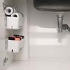 2 Pieces Multi-function Drawer Type Wall Hanging Storage Box Perfect to Hang to Bedside for Remote Controls Books Phone