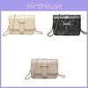 Chic Minimalist Small Square Bag 2024 Summer New Ins Chain Shoulder Crossbody Bag