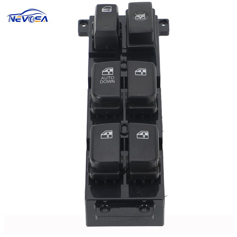 93570-2B140 Power Window Switch for 2007-2010 Hyundai Kia, High/Low Configurations, Car Accessory