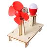 Diy Handmade Wooden Wind Generator Model Kids Science Toy Funny Technology Physics Kit Educational Toy For Children Learning Toy