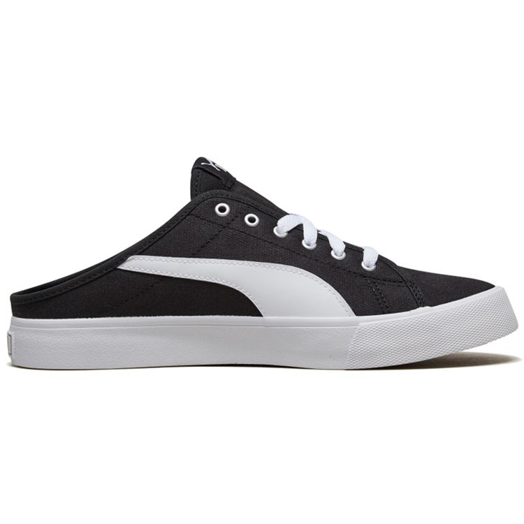 Puma Bari Mule Unisex Black White Sneakers 371318-01