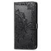 Pour Samsung Galaxy A05s 4G Étui de téléphone magnétique en relief Motif mandala