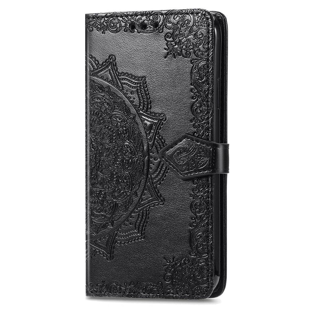Pour Samsung Galaxy A05s 4G Étui de téléphone magnétique en relief Motif mandala