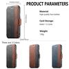 SUTENI Q-07 For iPhone 16 Plus Case Magnetic Color Splicing Cowhide Texture Leather Cover