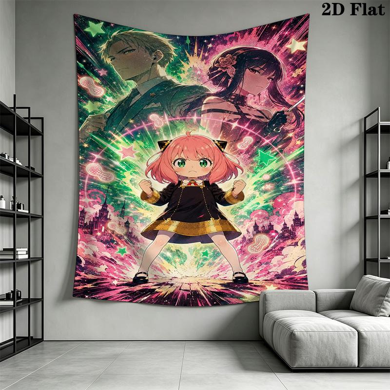 Anya Dog Tapestry Tapestry Wallmounted Background Cloth Work Of Art Atmospheric Background Cloth Home Decor