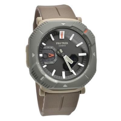 Pro Trek analogové digitální spojení smartphonu šedý ciferník odolné solární hodinky PRJ-B001-5 100M unisex hodinky