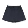 Anta Solid Color Logo Print Elastic Waist Straight Loose Shorts Summer Men shorts Black 152230505