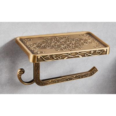 Wall-Mounted Toilet Paper Holder Zinc Alloy Tissue Box Roll Holder Home Decoration