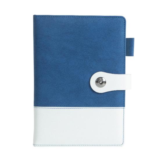 A5 Executive Notebook Thick Paper Notebook with Faux Leather Cover 192 Pages Personal Diary Notepad for Business Meetings