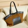 Frosted Retro Style Underarm Commuting High Sense Large Capacity Women's Large Bag Tote Bag Leather Fashion Women's Shoulder Bag