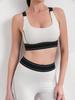 2025 Spring/Summer Women's Color Block Butt-Lifting Yoga Pants & High Elastic Breathable Sports Vest