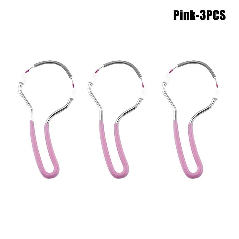 1-80 Stück Gesichtshaarentferner Fadenepilierer Gesichtsepilierer Schmerzloser Lippen Kinn Nacken Haarentferner Feder Gesichts-Schönheitswerkzeuge für Frauen