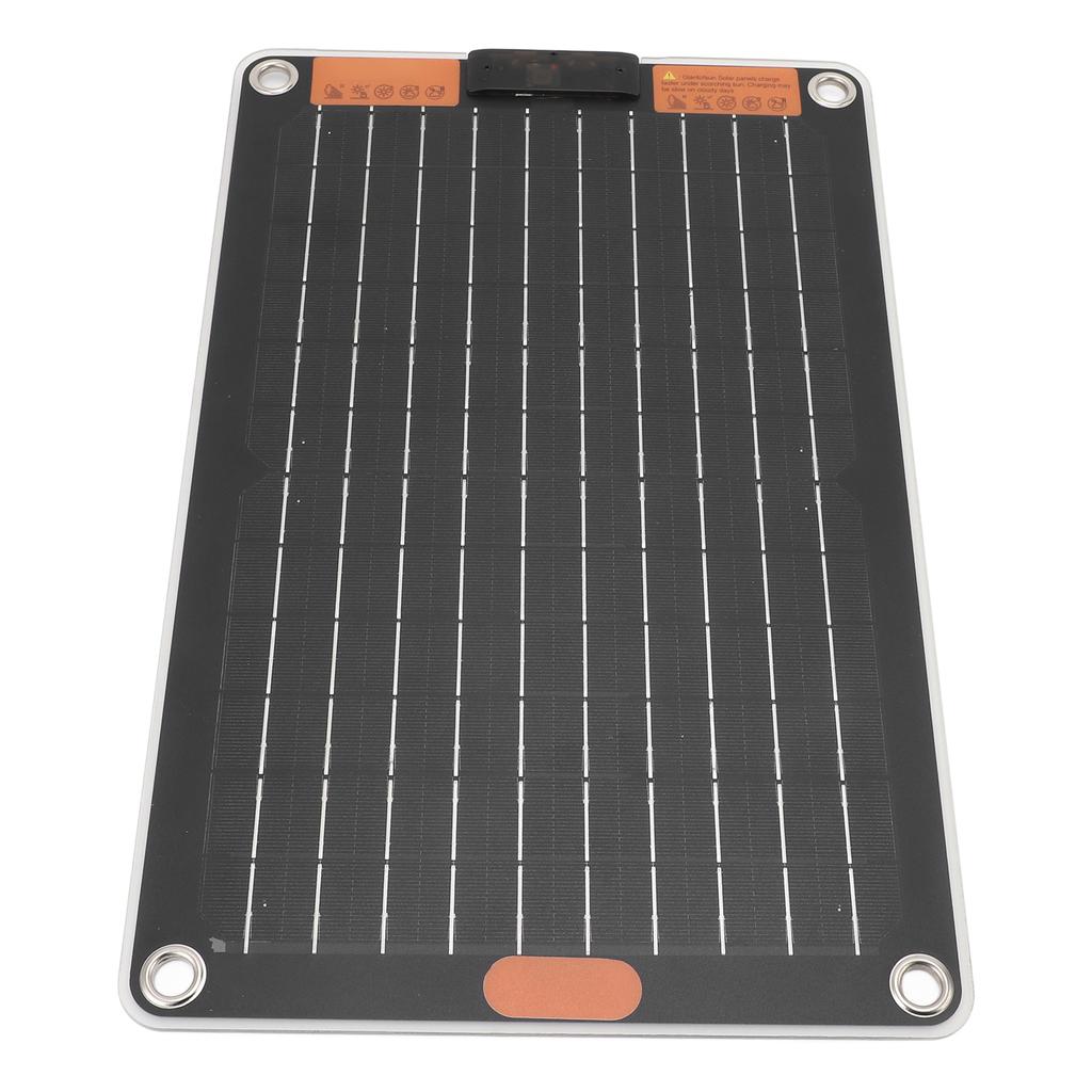 15W 5V 2.5A Solar Panel Battery Charger Monocrystalline Silicon Rain Proof Ultra Thin Portable