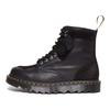 Dr. Martens Cuir Bout Rond Lacets Bottines Simples Homme bottes Noir 31464001