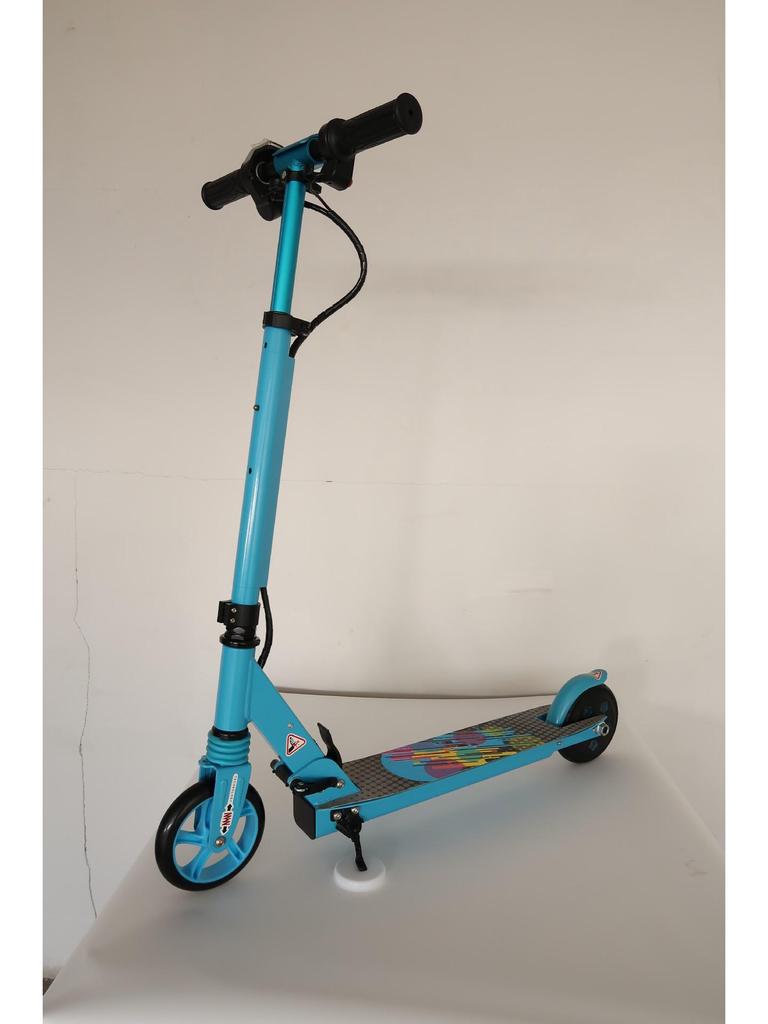 Trotinete Elétrica Infantil Dobrável Retrátil com Rodas Luminosas